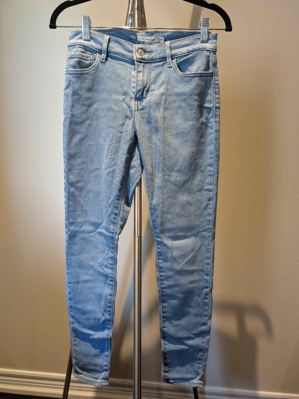 Levi's 710 Super Skinny Light Blue Jeans
